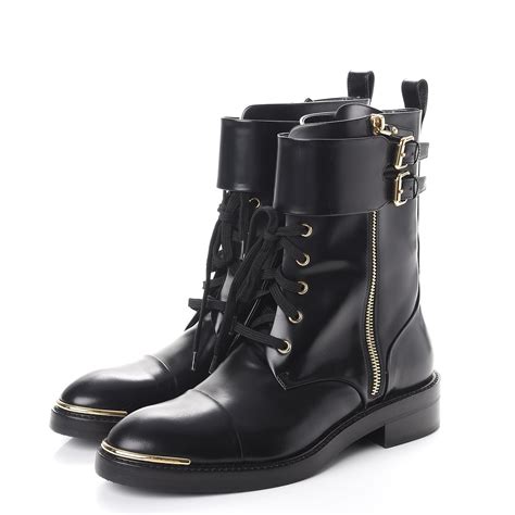 lv black booties|louis vuitton combat boots sale.